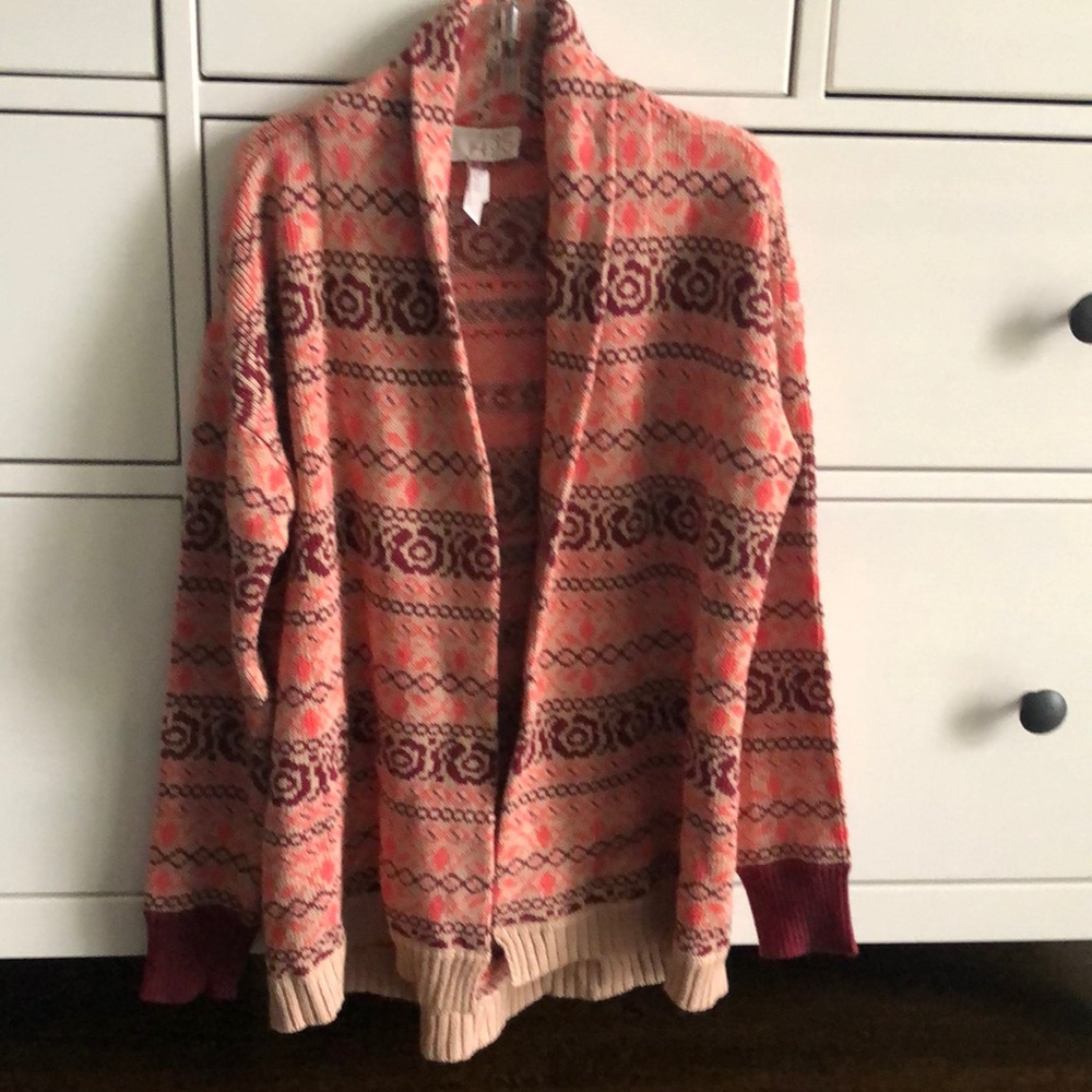 Matilda Jane Fair Isle Cardigan New 435 Size 8